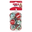 Picture of KONG Holiday Squeakair Balls | Festive Fetch Toys for Dogs